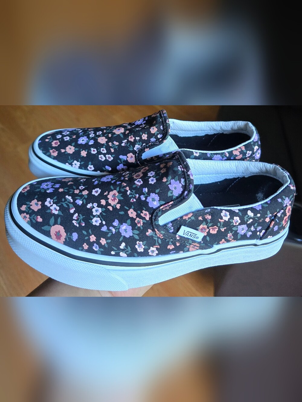 Sz 4.5 Men’s/6.0 Women's VANS CLASSIC SLIP-ON FLORAL'Ditsy'